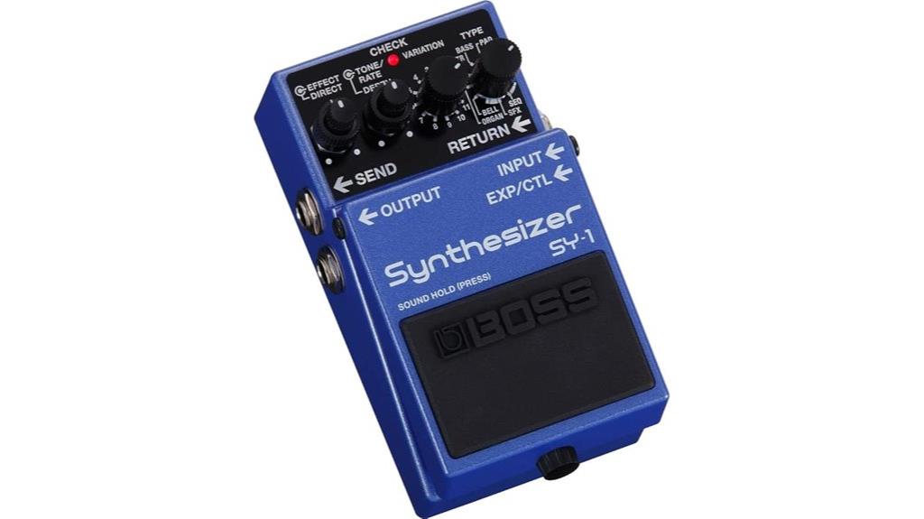 guitar synthesizer effects pedal