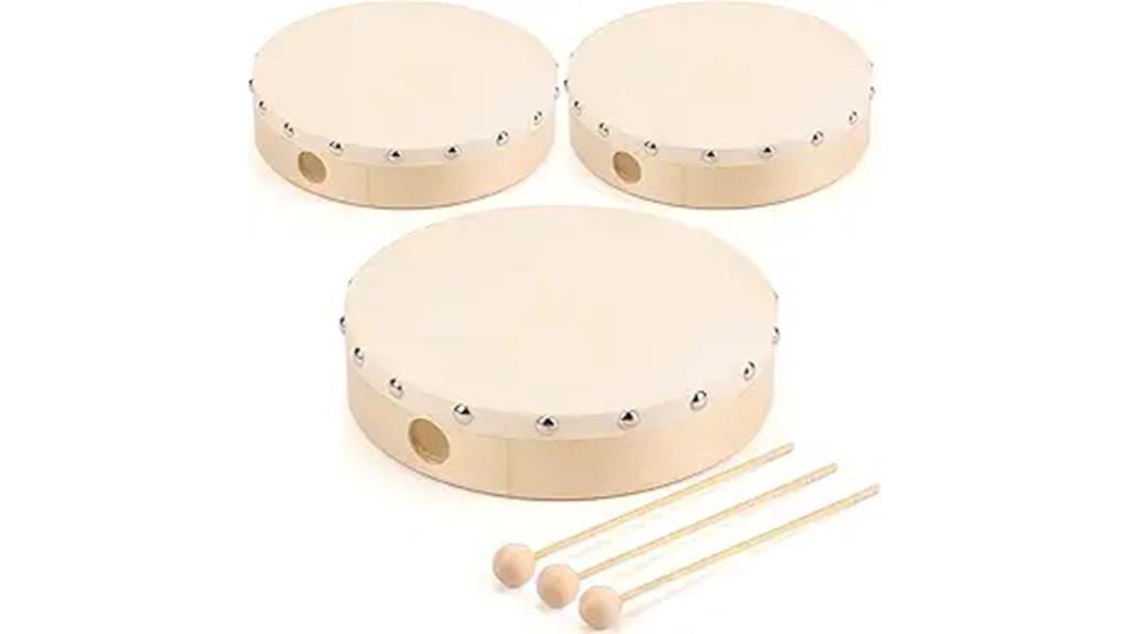 hand drum with beater