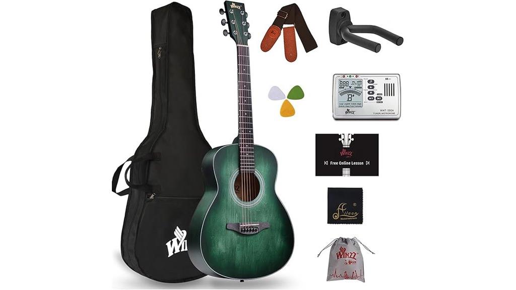 hand rubbed acoustic guitar