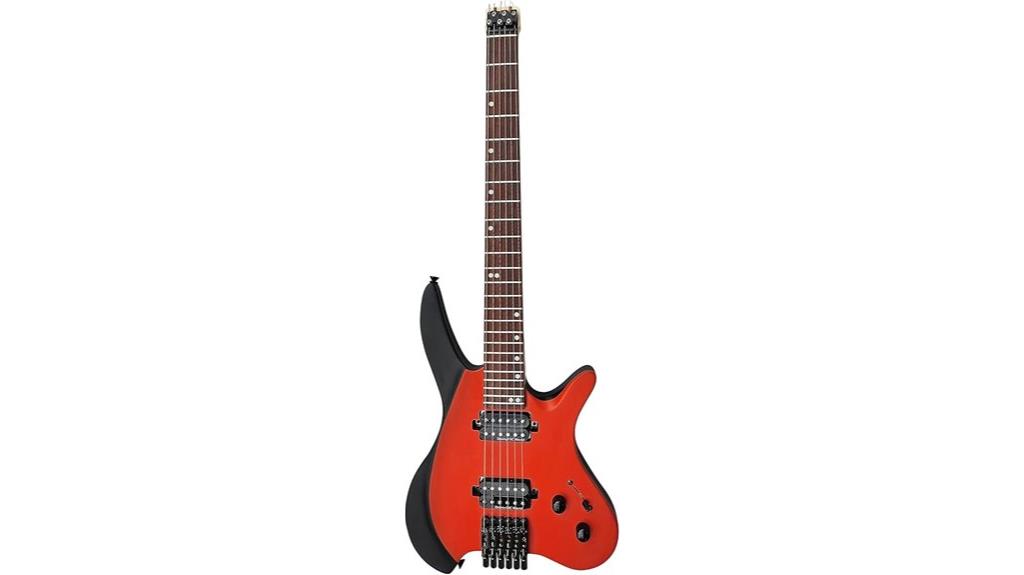 headless electric guitar model