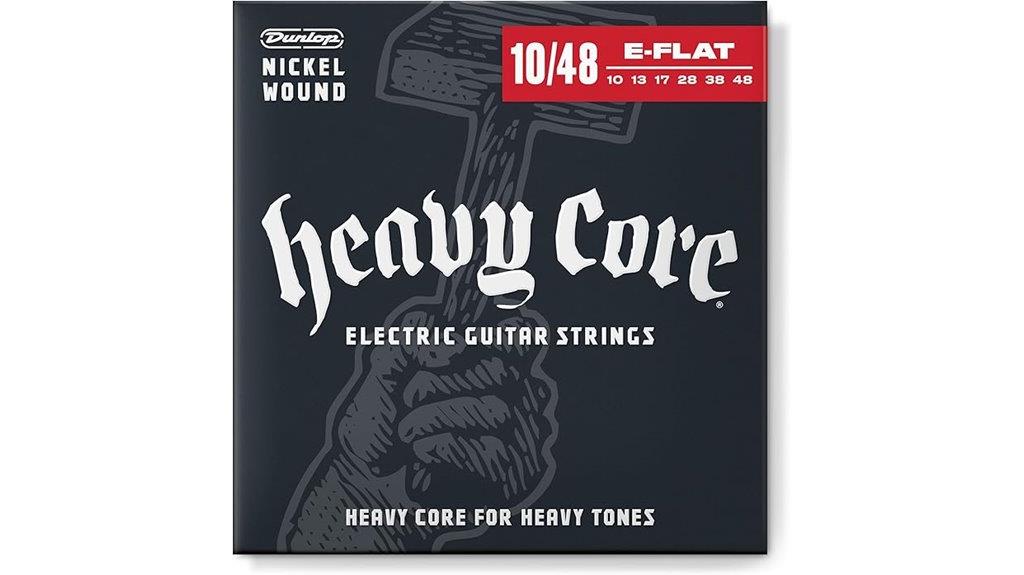heavy core guitar strings