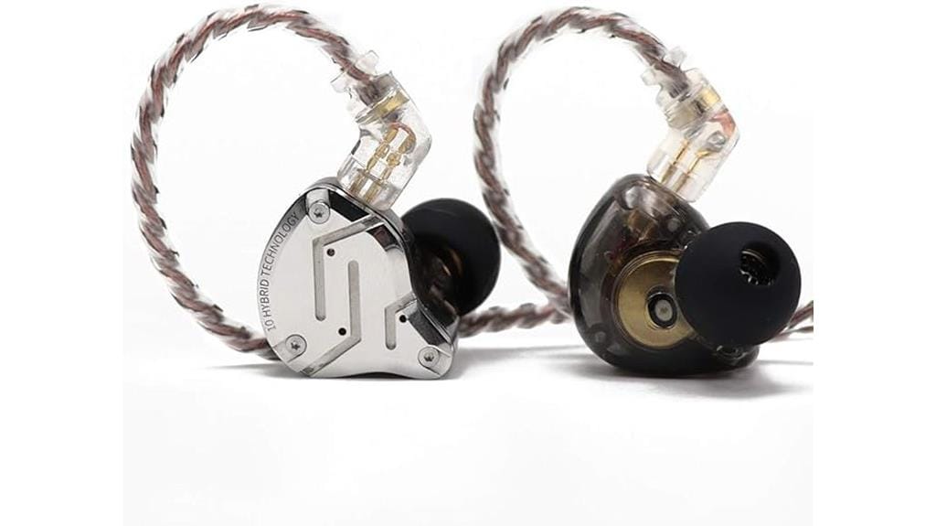 hifi wired earbuds black