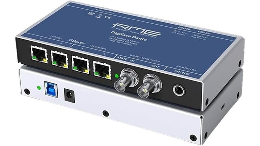 high channel audio interface
