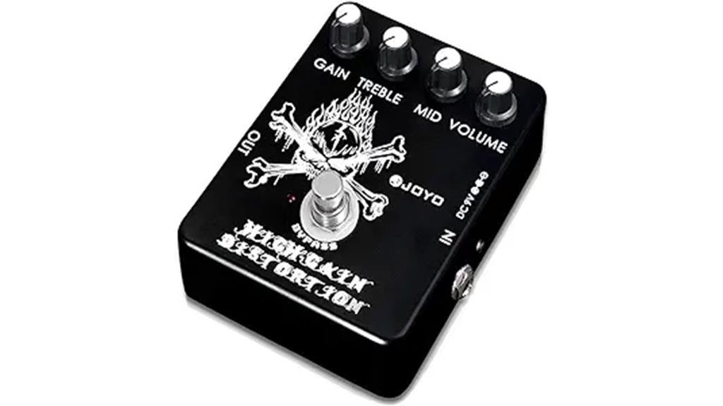 high gain distortion pedal