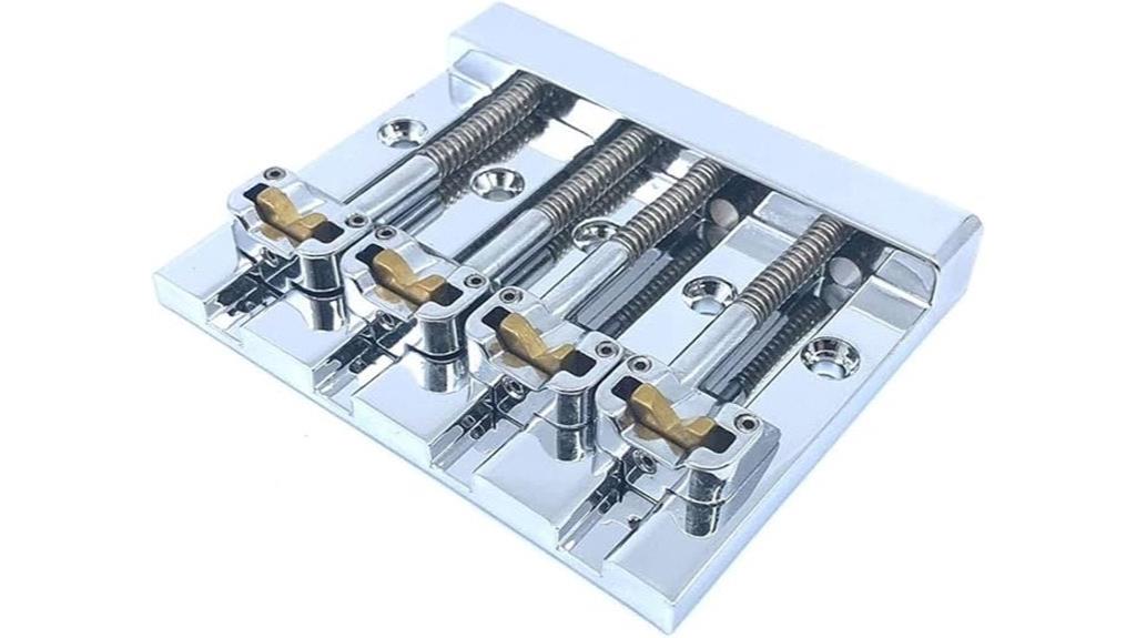 high mass chrome bass bridge