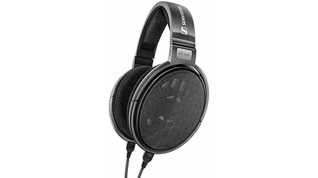 high resolution open back headphones