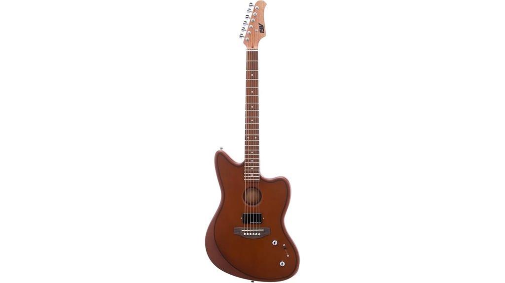 hollow body electric guitar