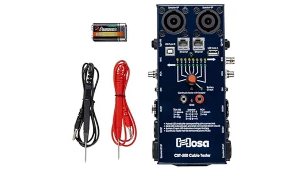 hosa cbt 500 audio tester