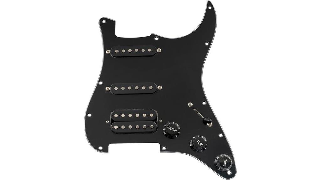 hss loaded pickguard strat