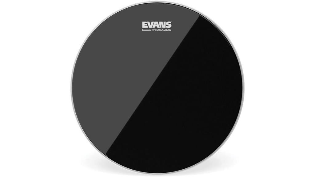 hydraulic black tom drumhead
