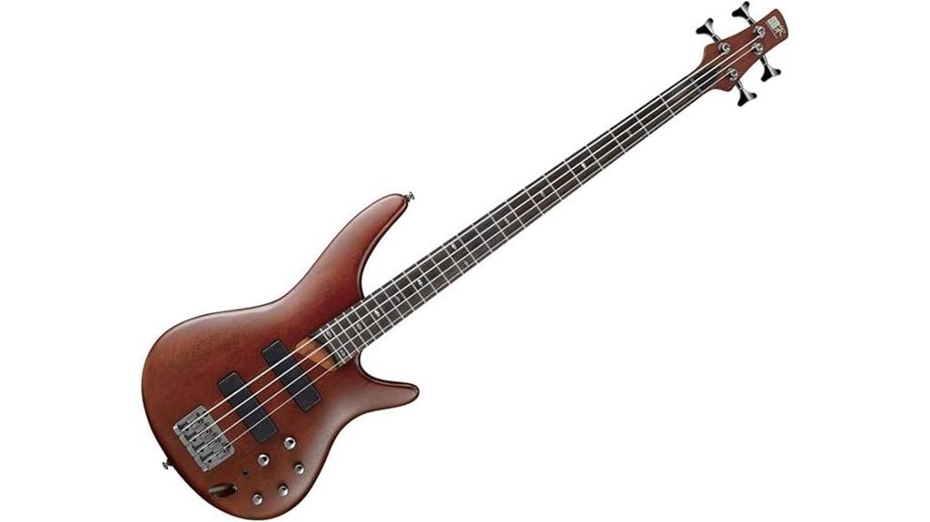 ibanez sr500e brown mahogany