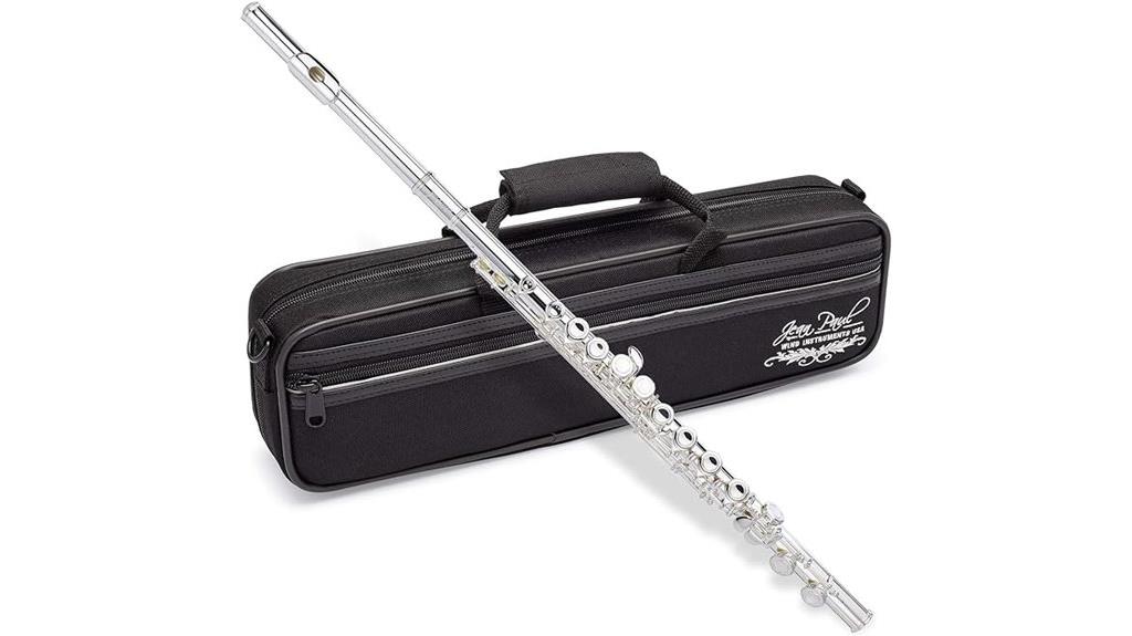 intermediate open hole flute