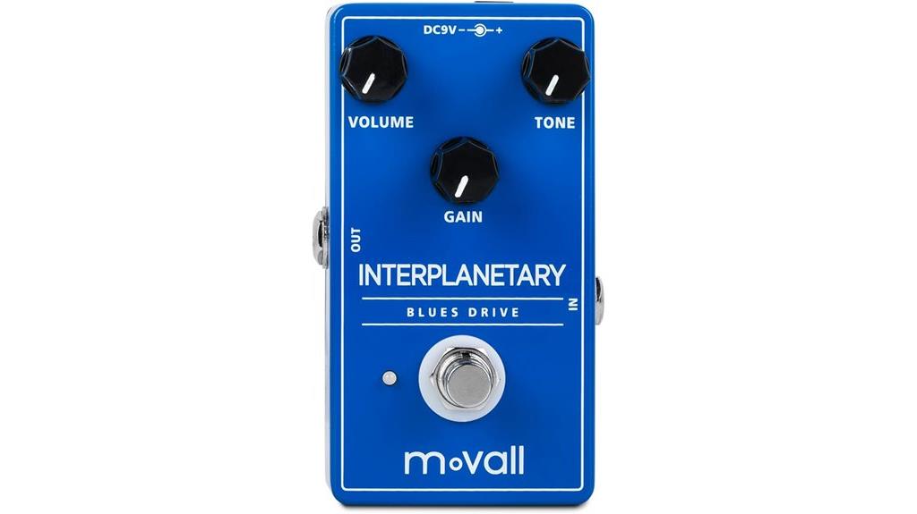 interplanetary overdrive guitar pedal