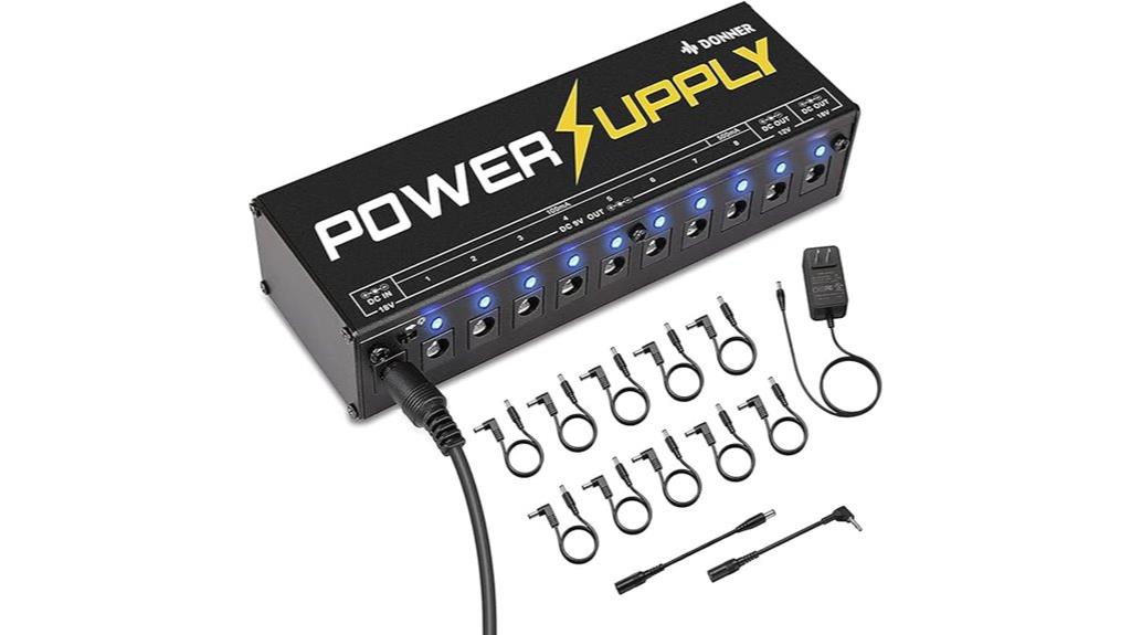 isolated dc guitar power supply