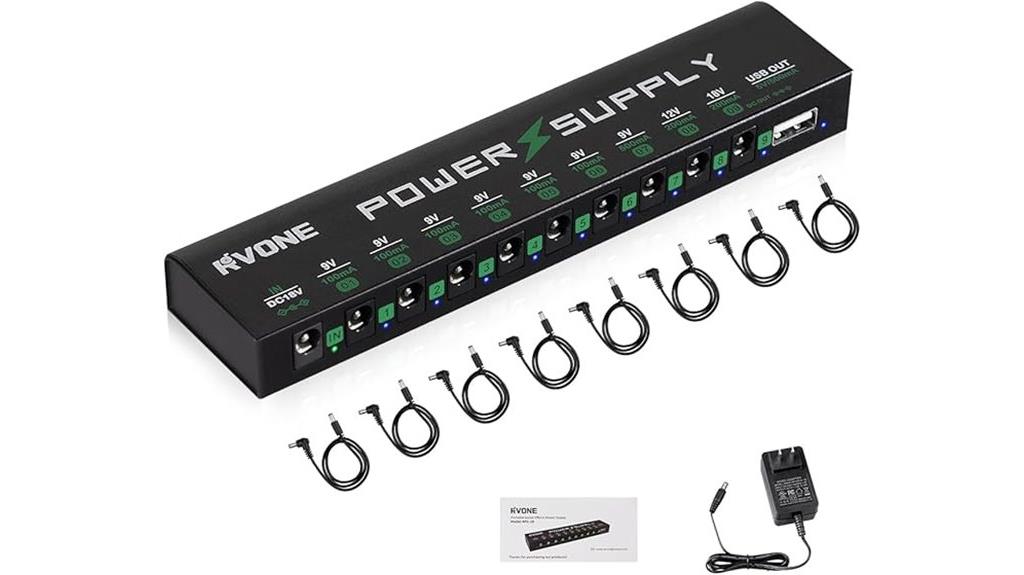 isolated power supply pedals