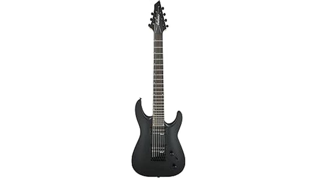 jackson 7 string electric guitar