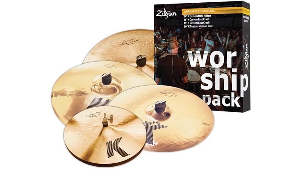 k custom cymbal set
