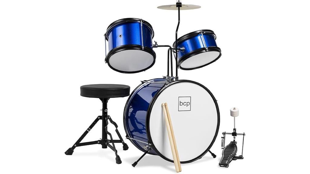 kids beginner drum set