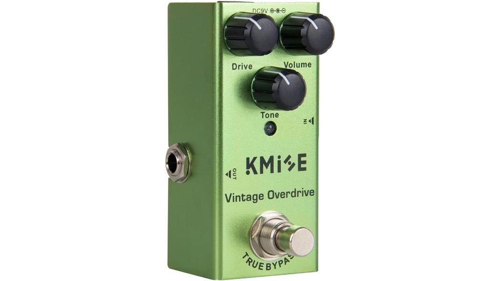 kmise vintage overdrive pedal