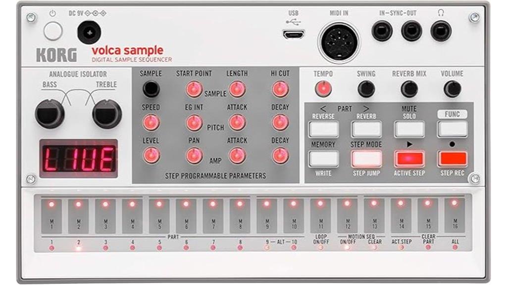 korg volca sample sequencer