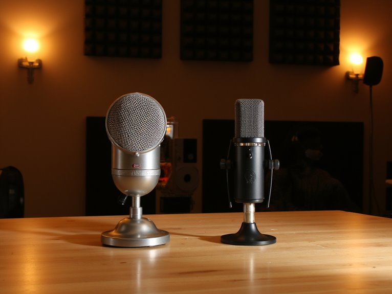 large diaphragm sensitivity advantage