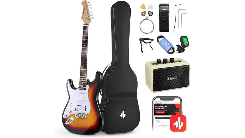 left handed electric guitar kit