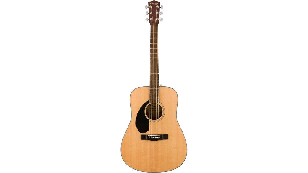 left handed fender acoustic guitar