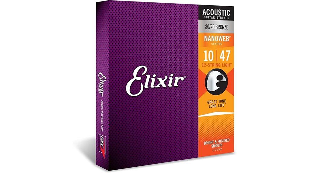 light 12 string acoustic strings