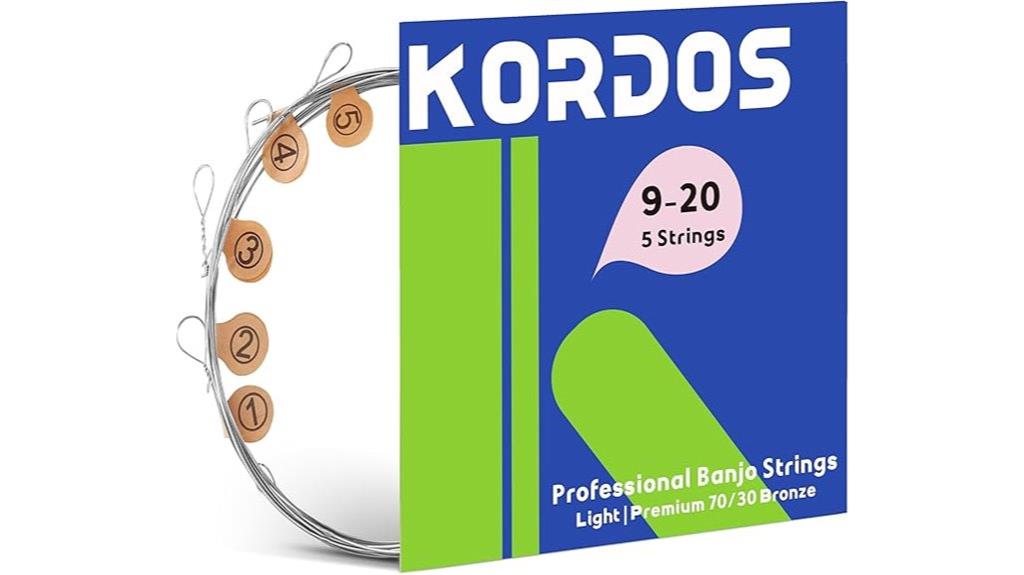 light loop end banjo strings