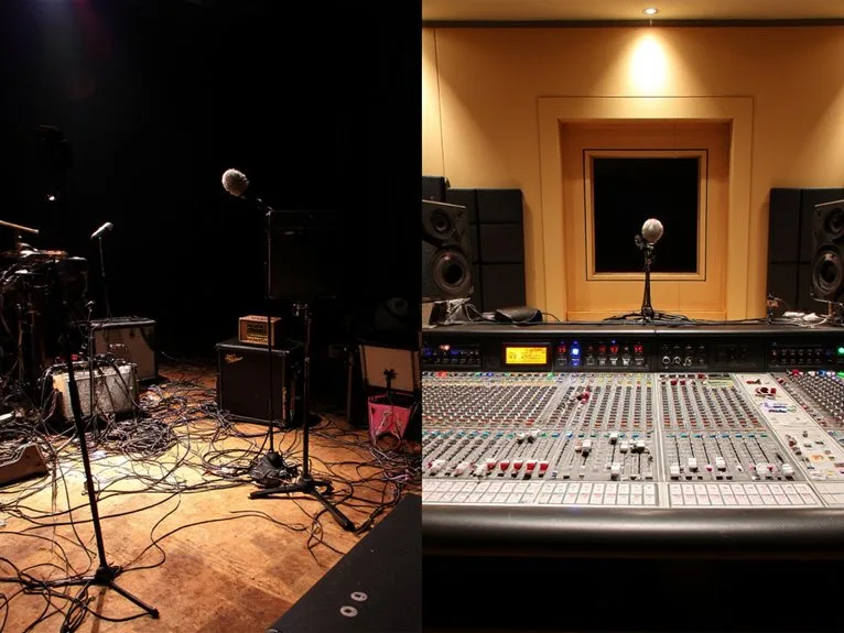 live vs studio differences