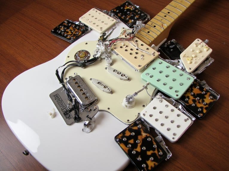 loaded strat pickguards review