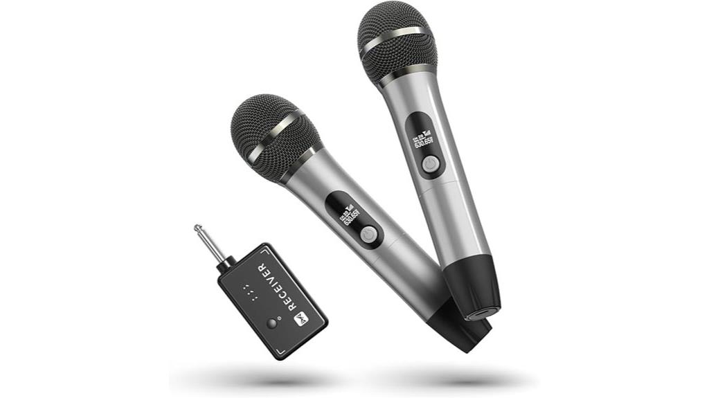 long lasting wireless microphone connection