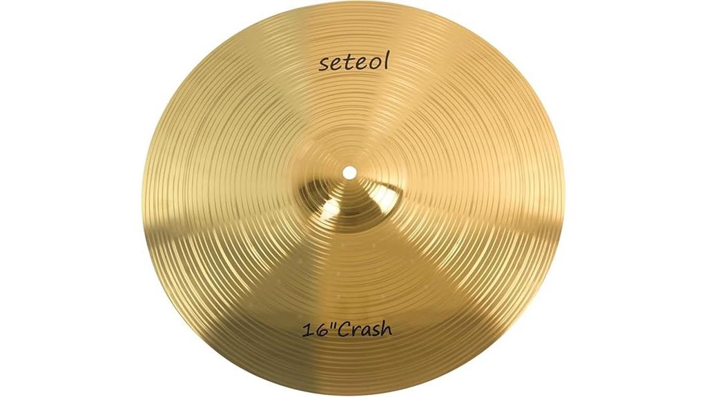 low volume practice cymbal