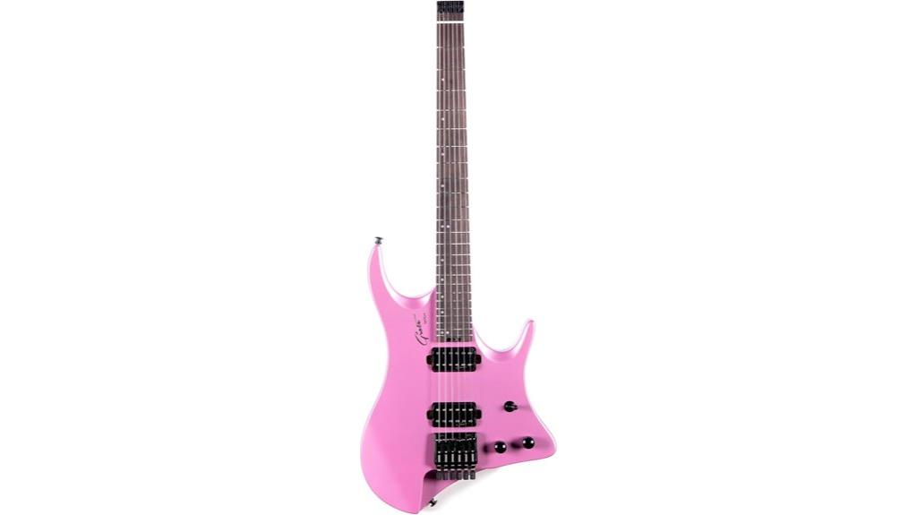 mahogany body electric guitar