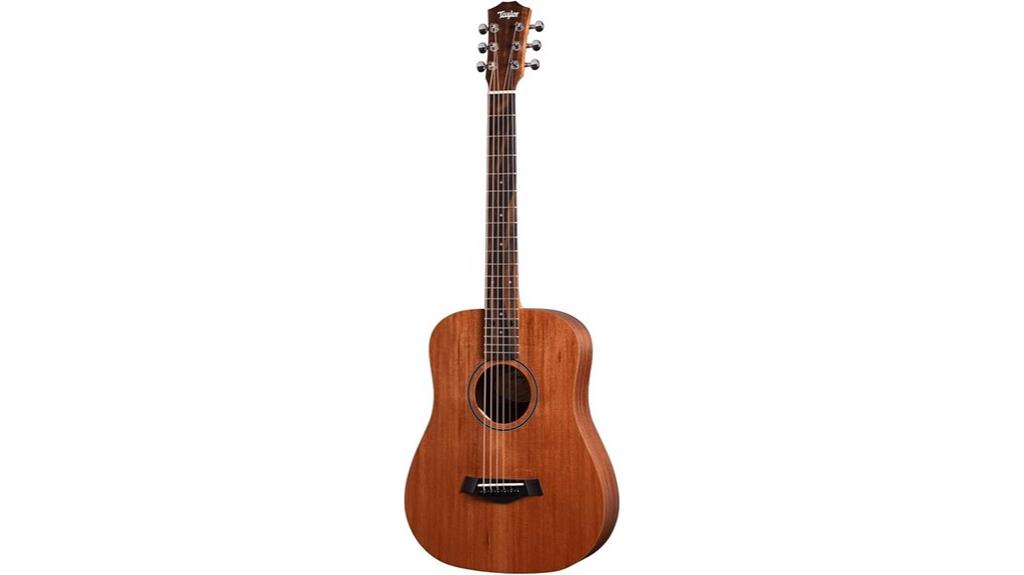 mahogany top baby guitar