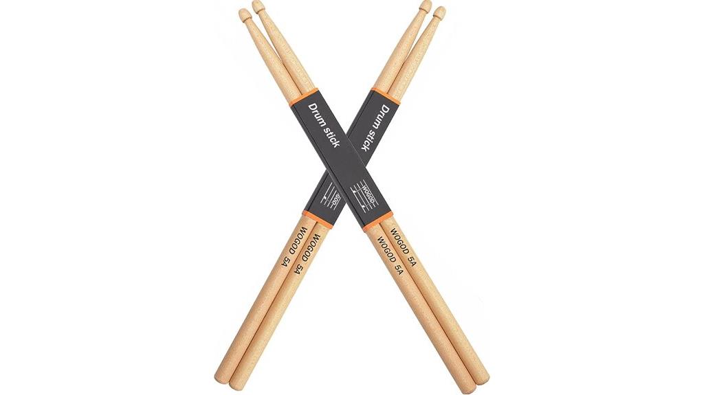 maple drumsticks two pairs