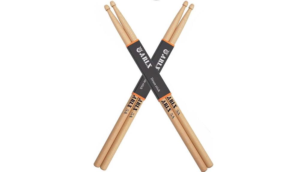 maple wood drumsticks set