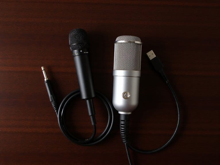 microphone connection comparison guide