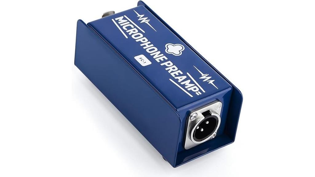 microphone gain boost device
