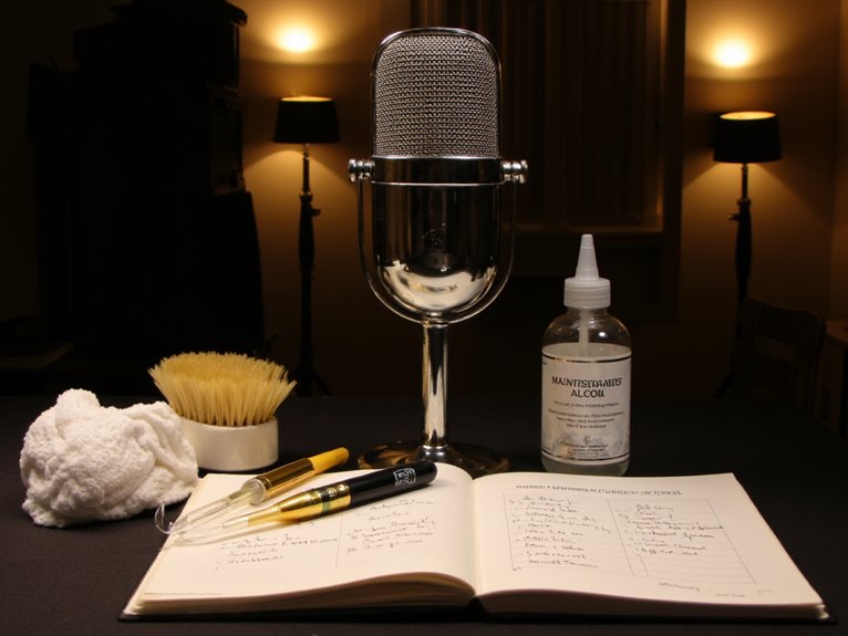 microphone maintenance and inspection
