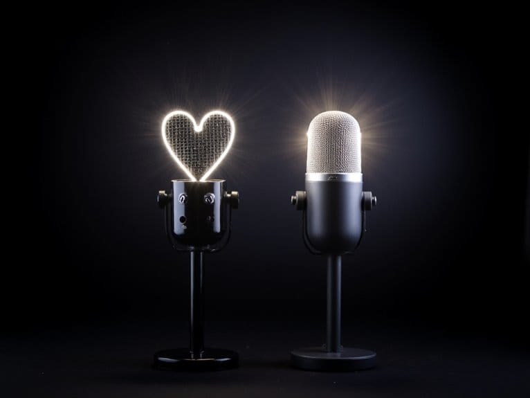 microphone pickup pattern comparison