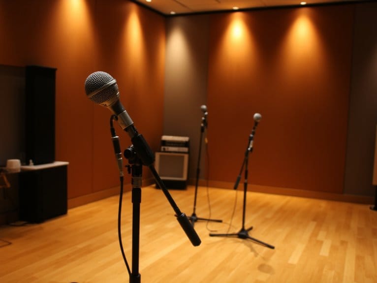 microphone placement distance strategy