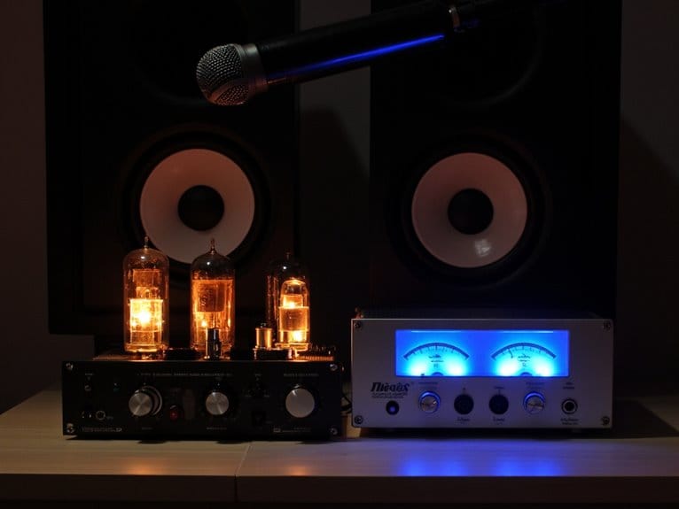 microphone preamps impact sound