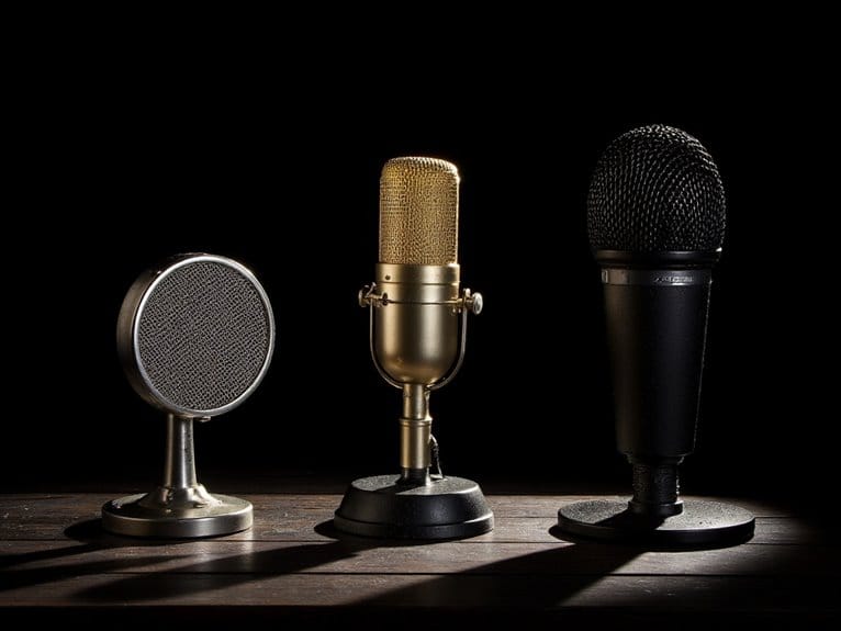 microphone types and characteristics