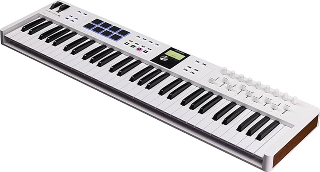 midi keyboard controller 61 key