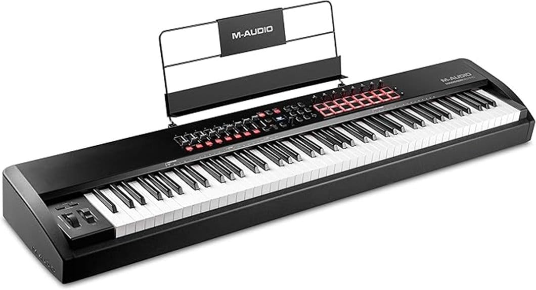 midi keyboard controller features