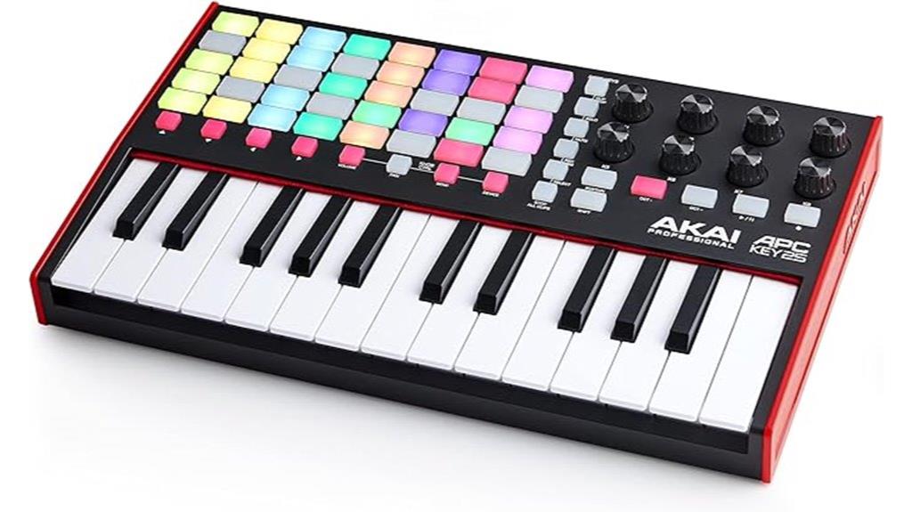 midi keyboard controller features