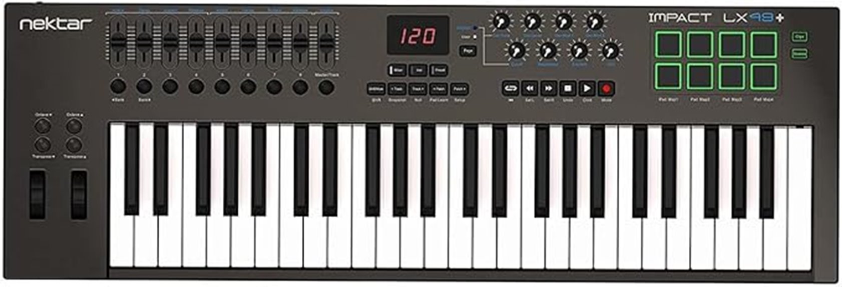 midi keyboard usb controller