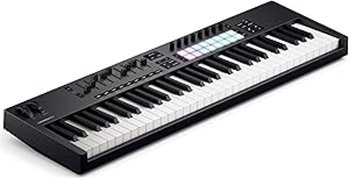 midi keyboard with daw integration