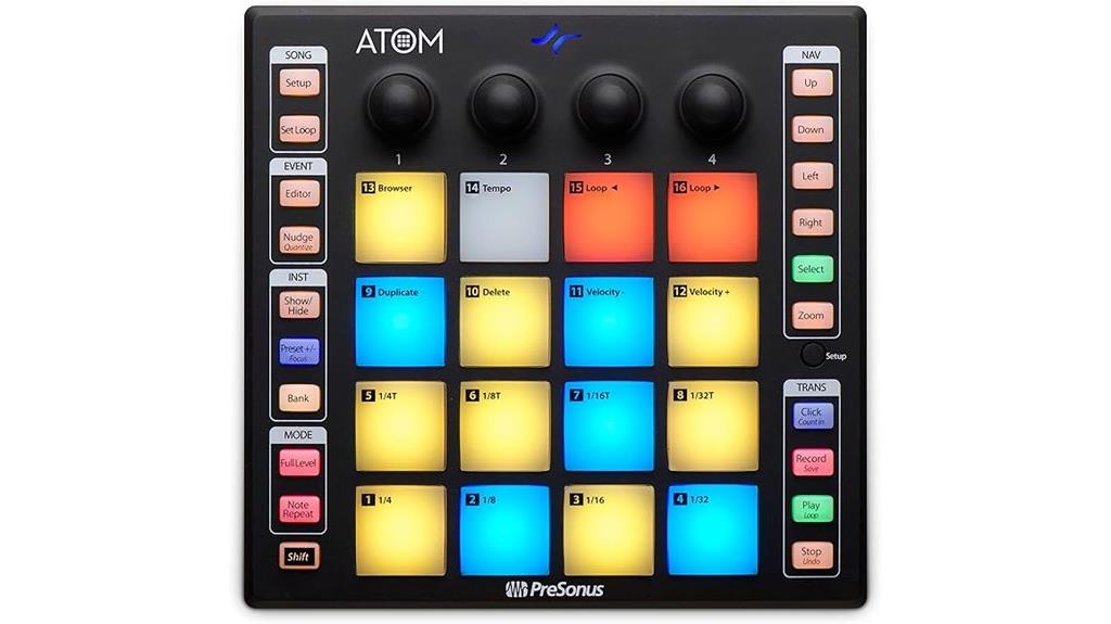 midi pad controller for production